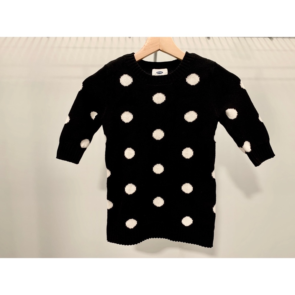 Bubbles Graphic Pullover Sweater Dress